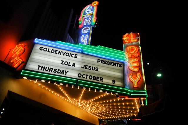 USA - 2014 Zola Jesus at the El Rey Theatre in Los Angeles